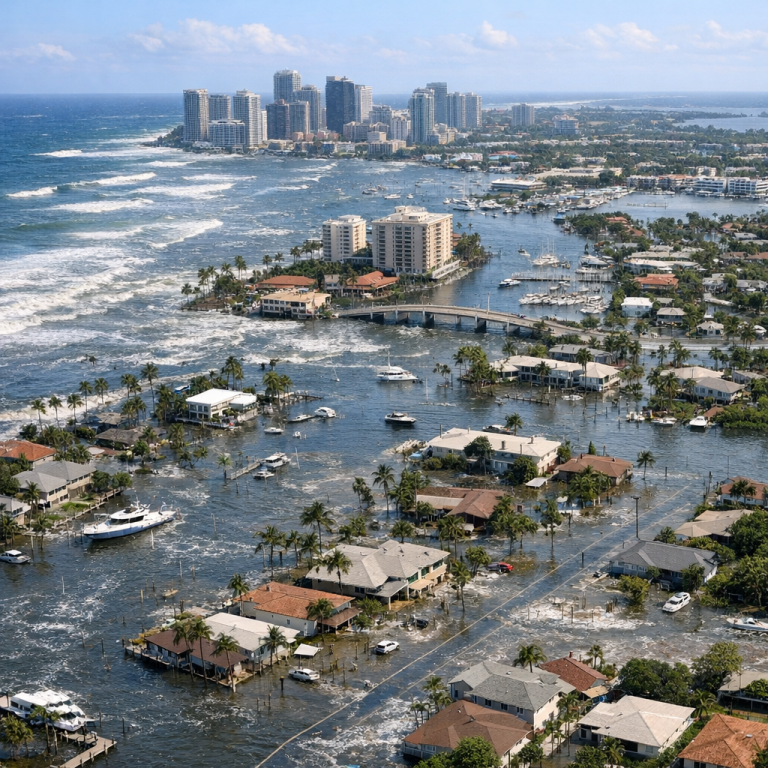 Rising Tides: The Global Impact of Climate Change on Coastal Cities
