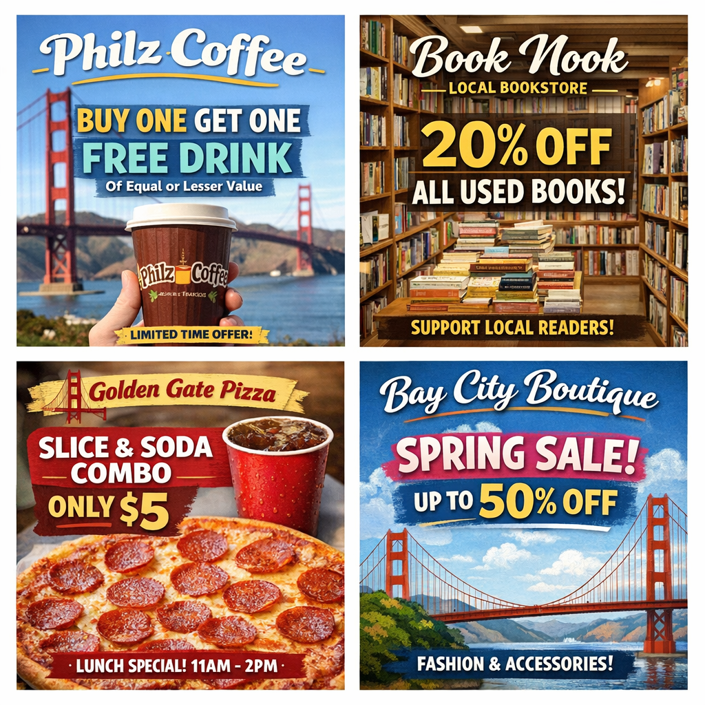 Exclusive Deals and Discounts from San Francisco’s Local Businesses